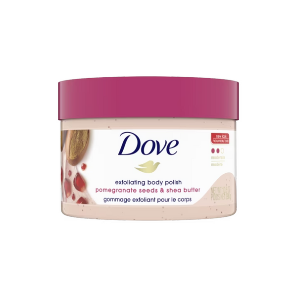 Dove Exfoliating Pomegranate Seeds & Shea Butter Body Scrub 225ml