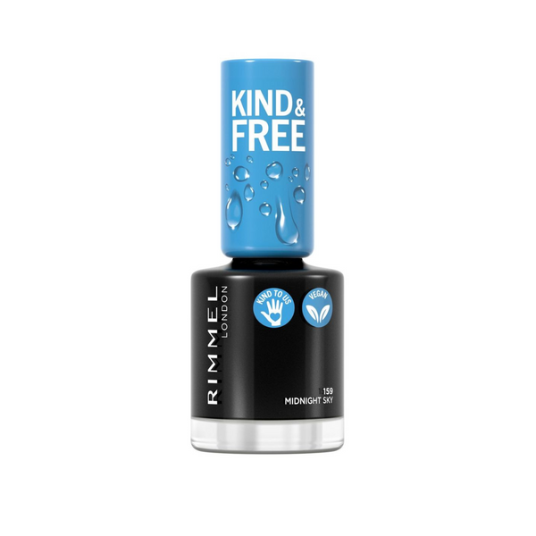 Rimmel Kind & Free Clean Nail Polish 159 Midnight Sky