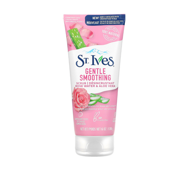 St. Ives Rose Water & Aloe Vera Refreshing Face Scrub 170g