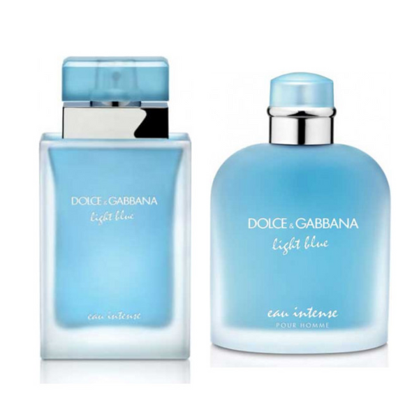 Dolce & Gabbana Light Blue Intense For Him & Her Bundle