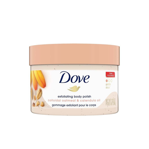 Dove Oatmeal & Calendula Oil Exfoliating Body Polish Scrub 300ml
